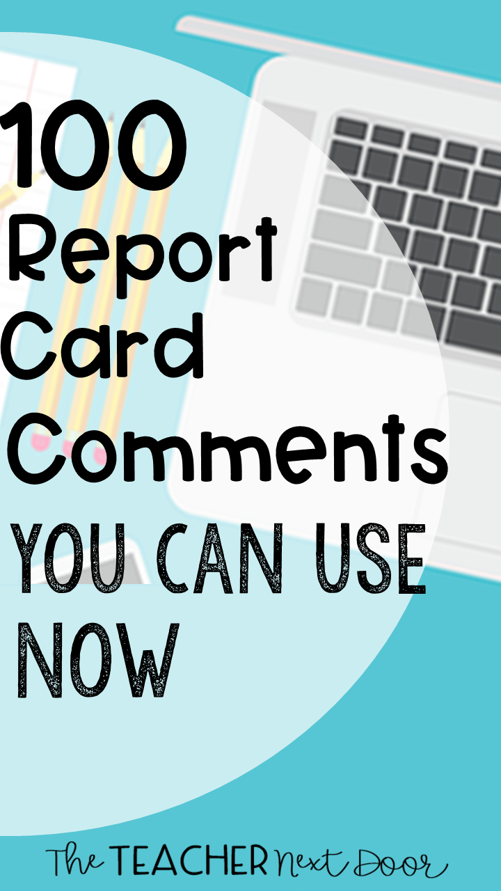 100 Report Card Comments You Can Use Now Regarding Summer School Progress Report Template
