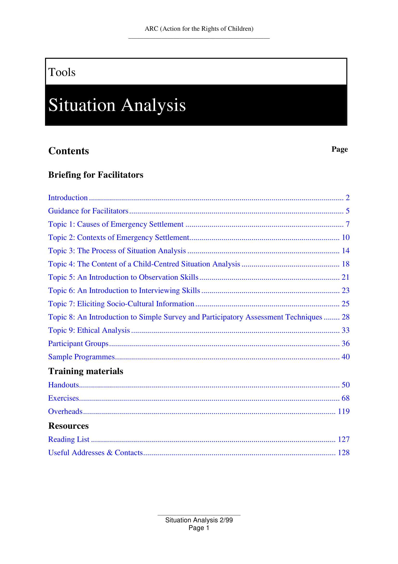 11+ Situation Analysis Examples – Pdf, Doc | Examples With Ir Report Template
