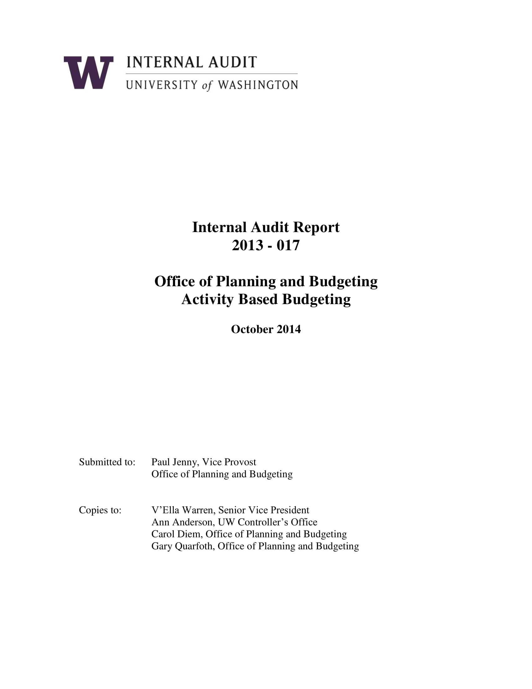 14+ Internal Audit Report Examples – Pdf, Word | Examples Pertaining To Sample Hr Audit Report Template