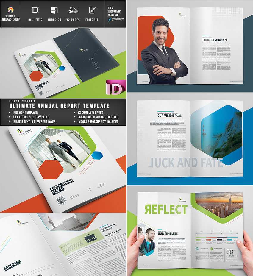 15+ Шаблонов Годовых Отчётов — С Превосходными Макетами В Within Free Annual Report Template Indesign