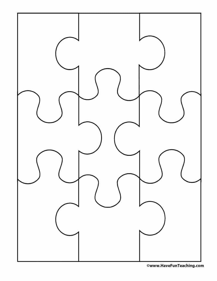 19 Printable Puzzle Piece Templates ᐅ Templatelab With Regard To Blank Jigsaw Piece Template