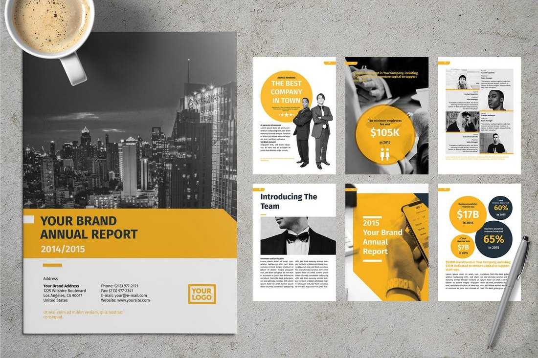 20+ Annual Report Templates (Word & Indesign) 2019 – Do A With Annual Report Template Word