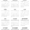 2020 Printable Calendar With Regard To Month At A Glance Blank Calendar Template