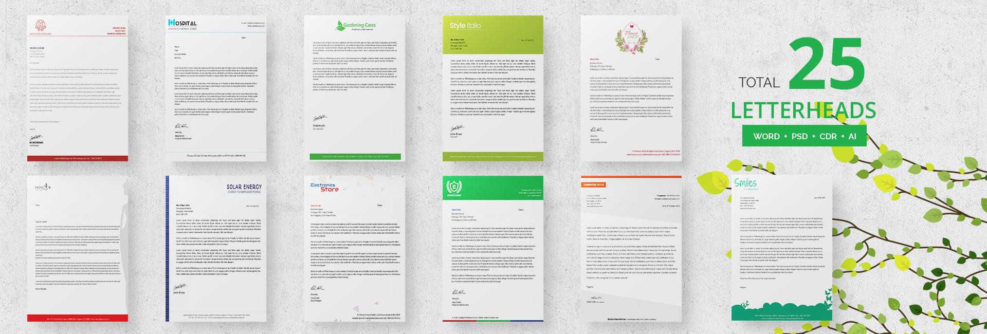 24+ Free Letter Head Templates – Education, Architecture Intended For Headed Letter Template Word