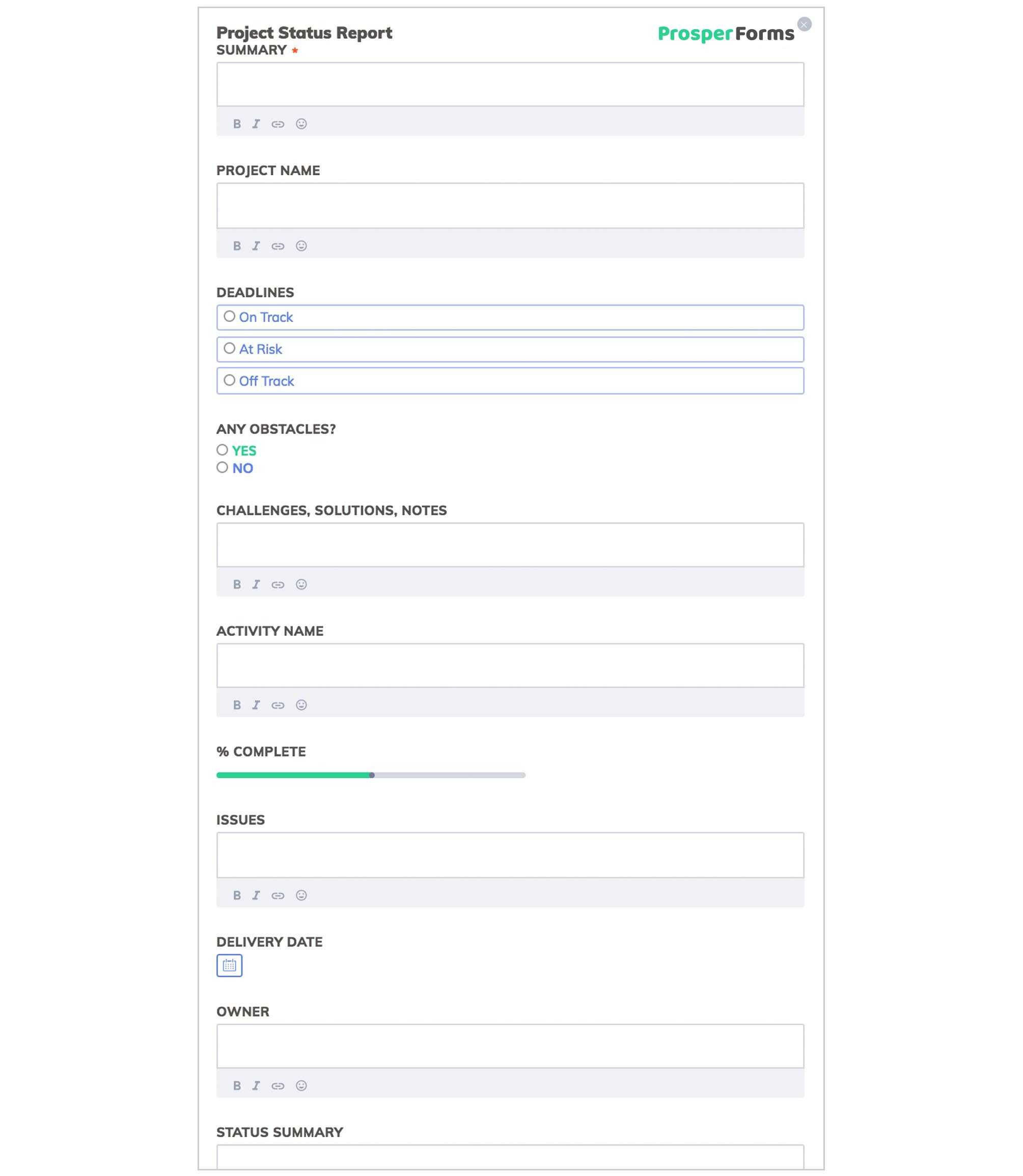 30 Free Downloads: The Best Project Report Samples [The In Simple Project Report Template