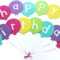 3Ced Diy Birthday Banner Template | Wiring Library Within Diy Party Banner Template