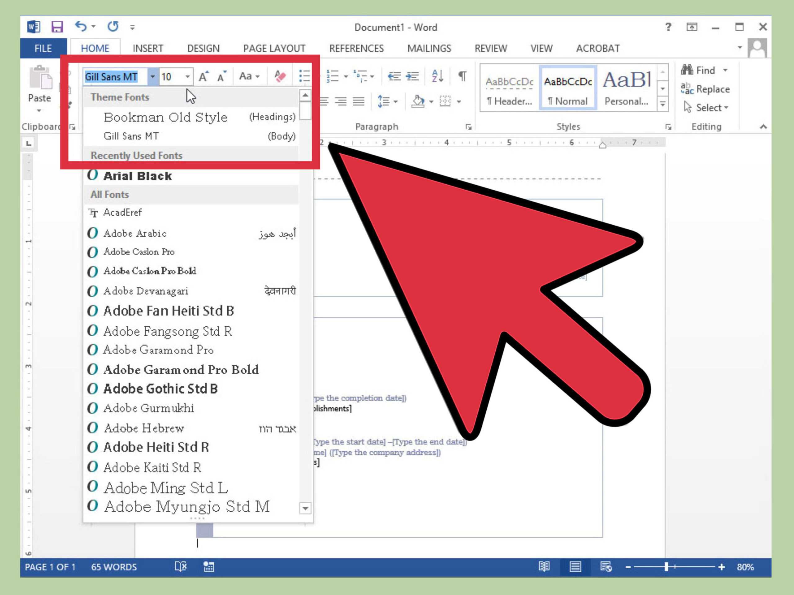 4 Ways To Create A Resume In Microsoft Word - Wikihow Inside How To Find A Resume Template On Word