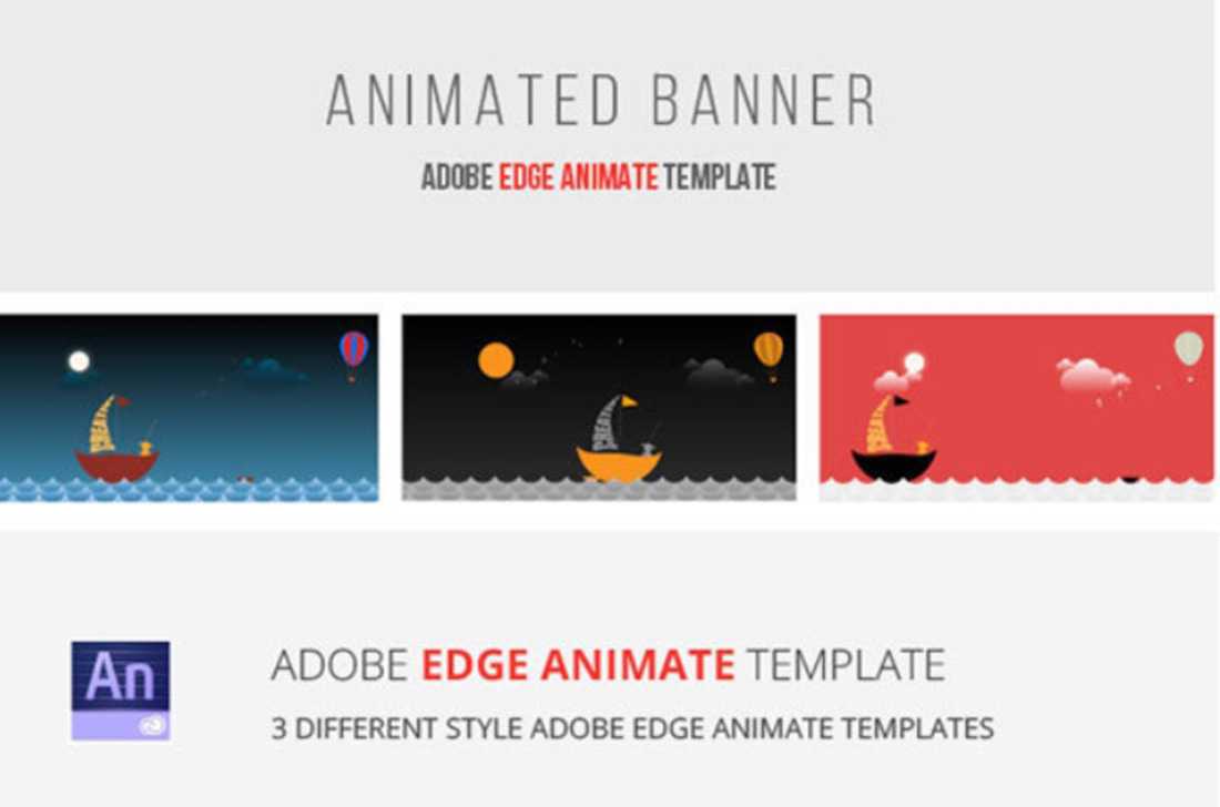 40 Awesome Edge Animate Templates Intended For Animated Banner Templates