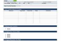 40+ Project Status Report Templates [Word, Excel, Ppt] ᐅ in Job Progress Report Template