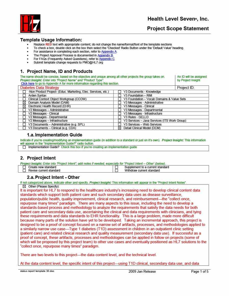 40+ Project Status Report Templates [Word, Excel, Ppt] ᐅ Within Health Check Report Template