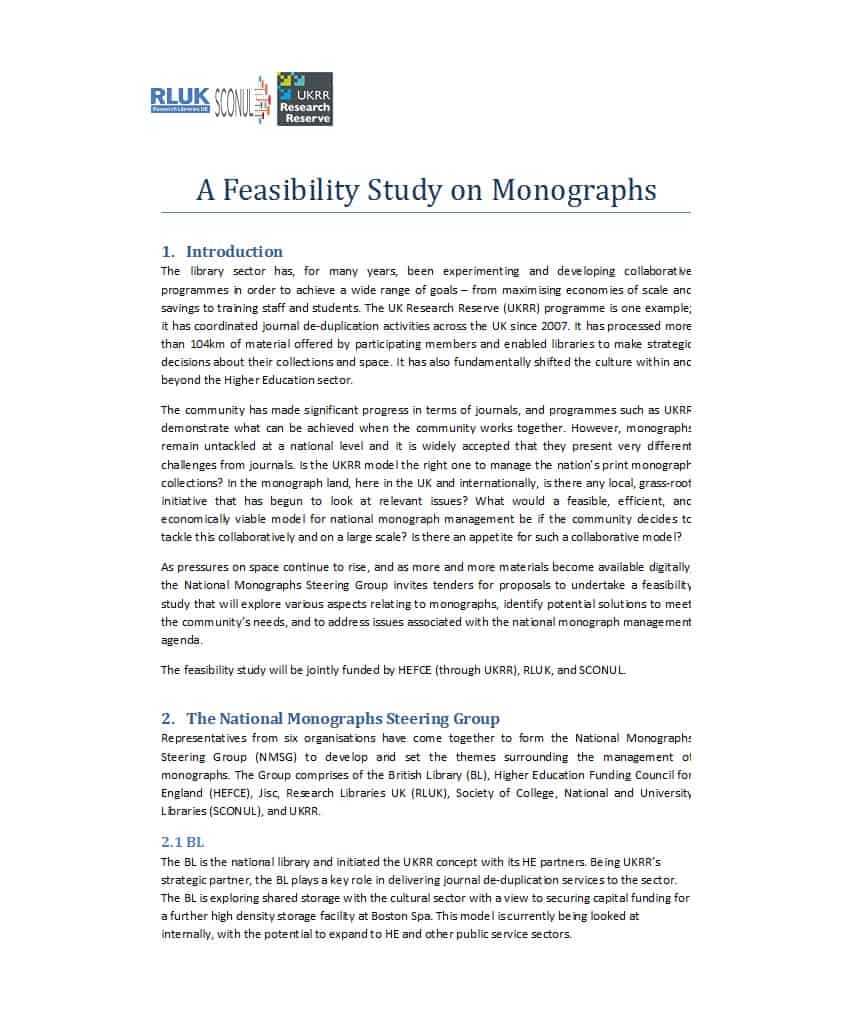 48 Feasibility Study Examples & Templates (100% Free) ᐅ Throughout Technical Feasibility Report Template