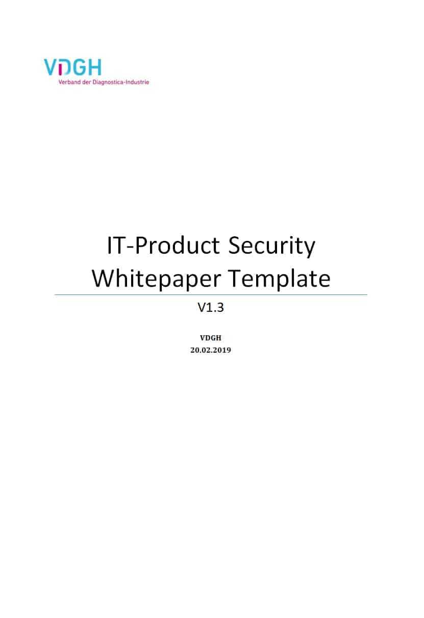 50 Best White Paper Templates (Ms Word) ᐅ Templatelab Regarding White Paper Report Template
