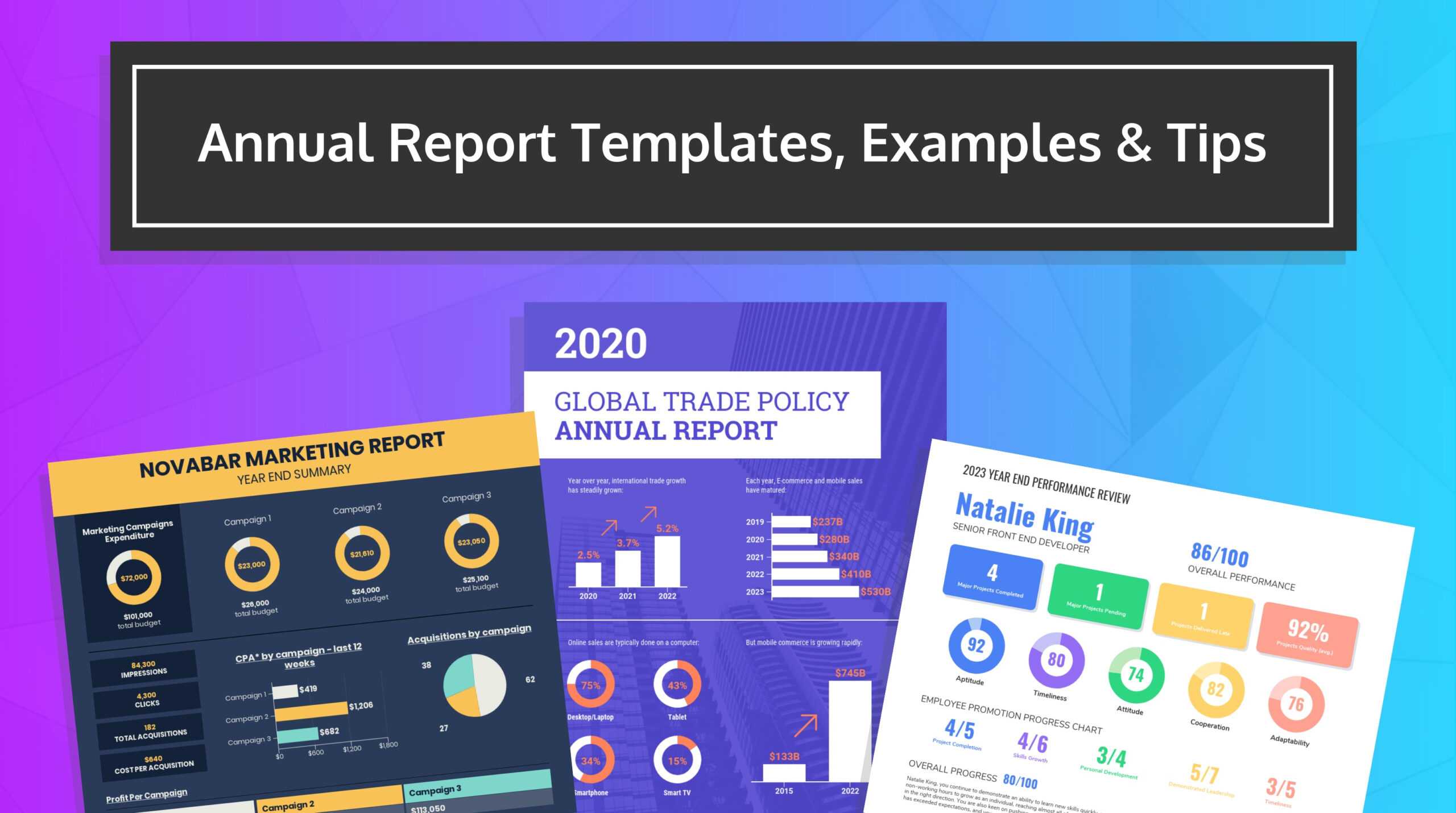 55+ Annual Report Design Templates & Inspirational Examples In Microsoft Word Templates Reports