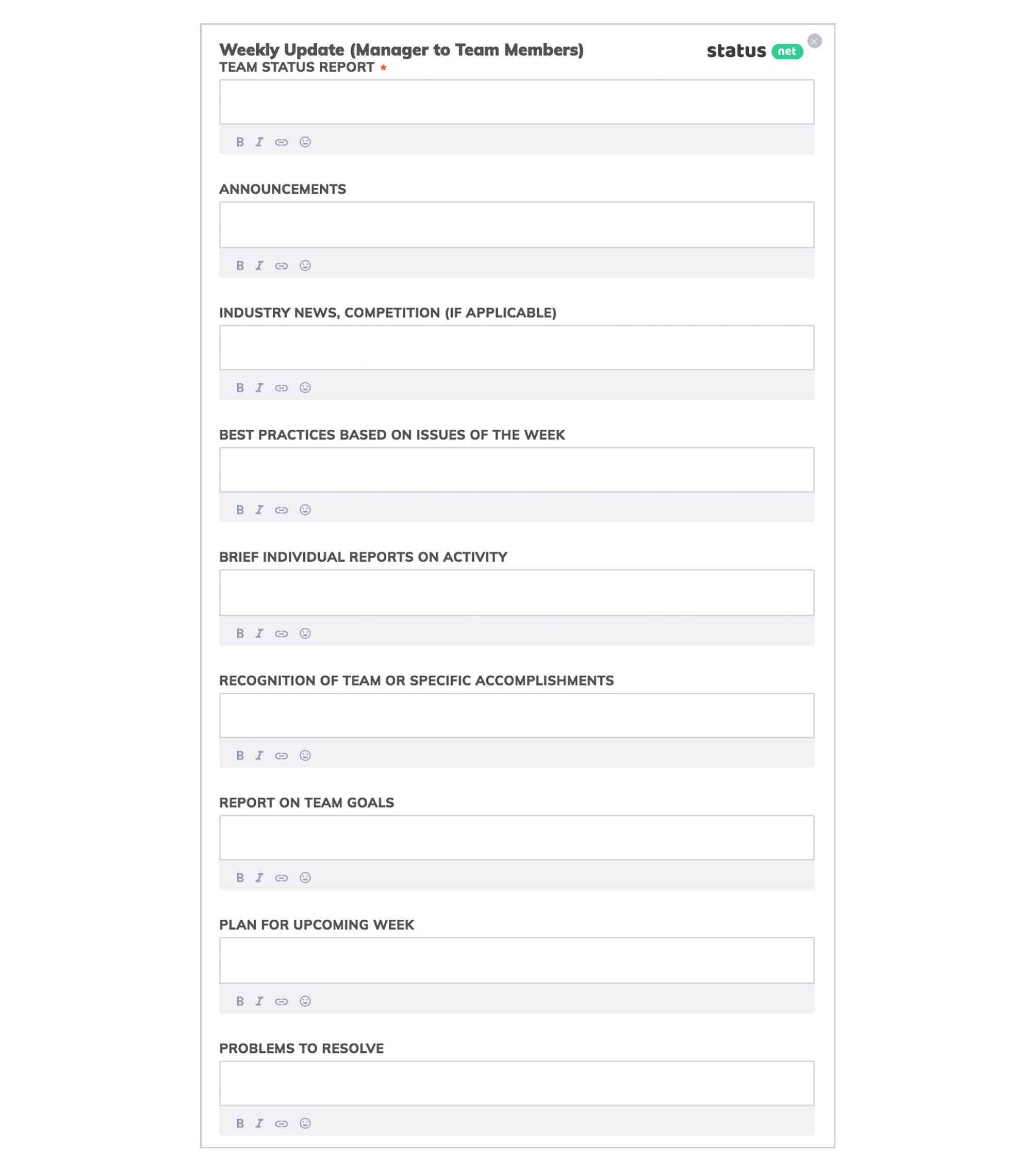 6 Awesome Weekly Status Report Templates | Free Download Inside Weekly Activity Report Template