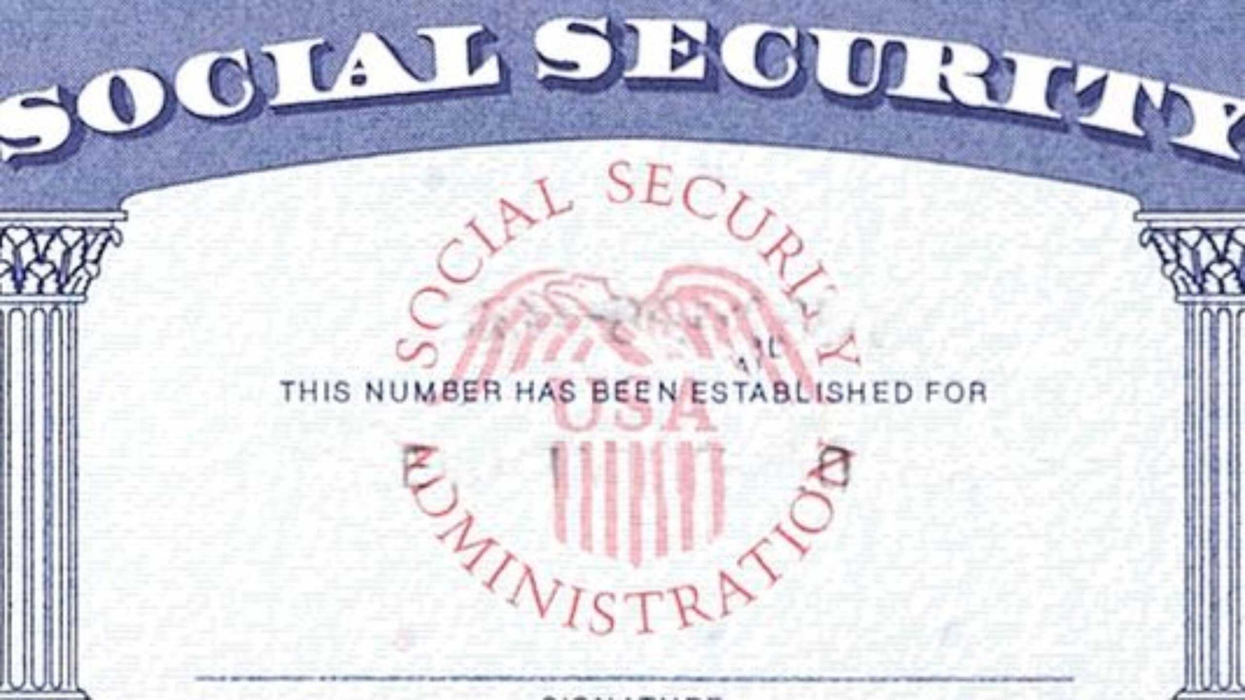 7 Social Security Card Template Psd Images - Social Security Intended For Blank Social Security Card Template