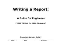 9+ Report Writing Example For Students - Pdf, Doc | Examples pertaining to Pupil Report Template