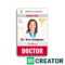 96 Customize Our Free Medical Id Card Template Word Now With In Id Badge Template Word