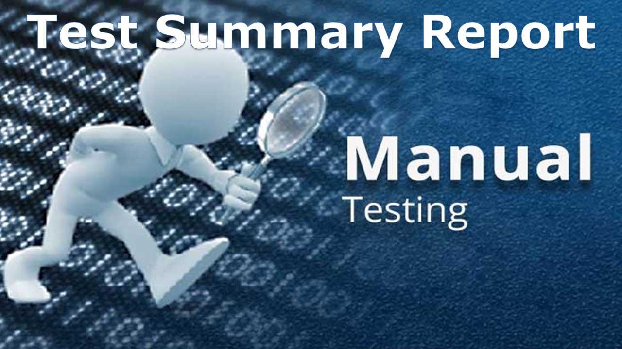 A Sample Test Summary Report – Software Testing With Regard To Test Exit Report Template