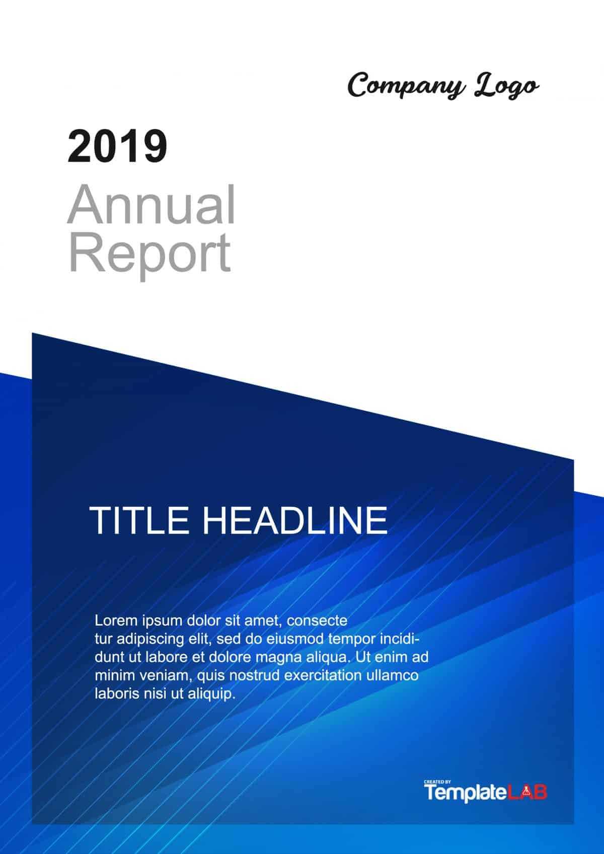 Annual Report Cover Design Word – Yeppe In Word Annual Report Template