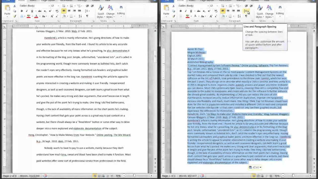 Apa Format Annotated Bibliography Generator Word How To With Word Apa Template 6Th Edition