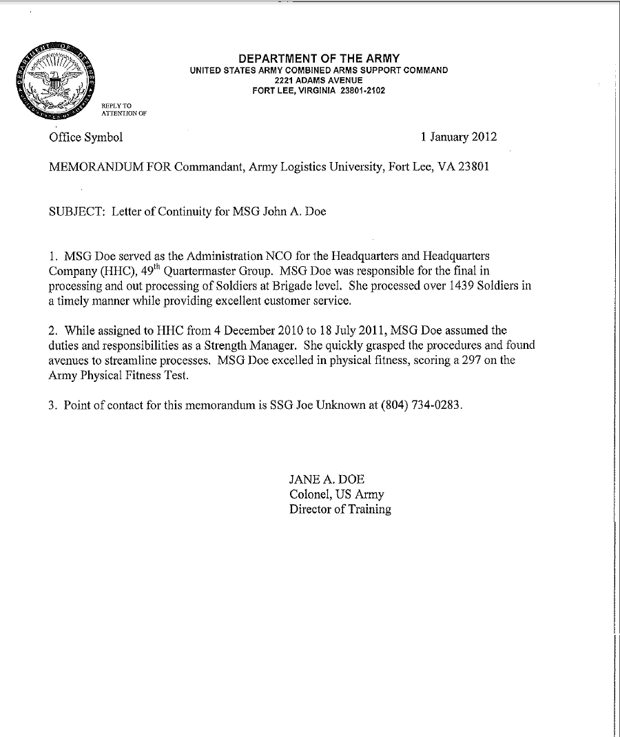 Army Memorandum Example – Calep.midnightpig.co Intended For Army Memorandum Template Word