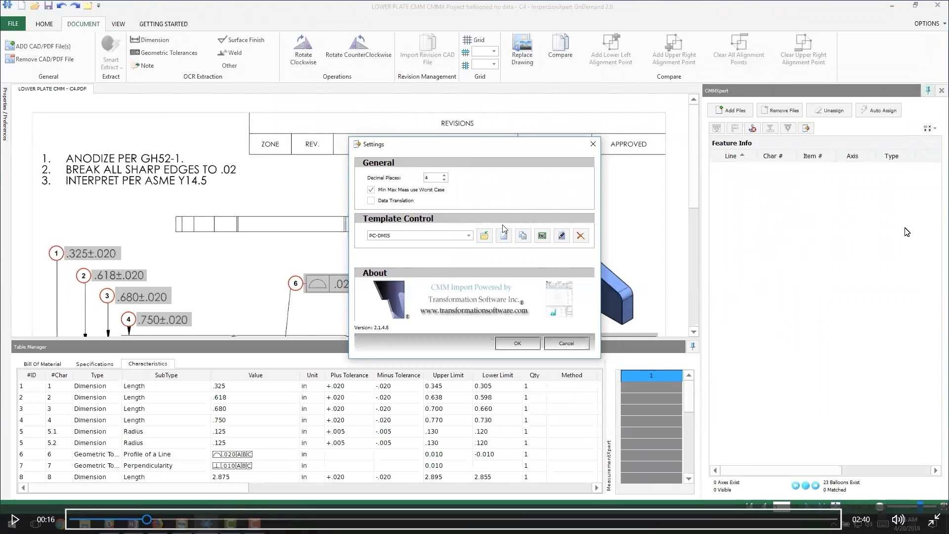 Auto Populate Cmm Data Into Your Fais For Ar Report Template