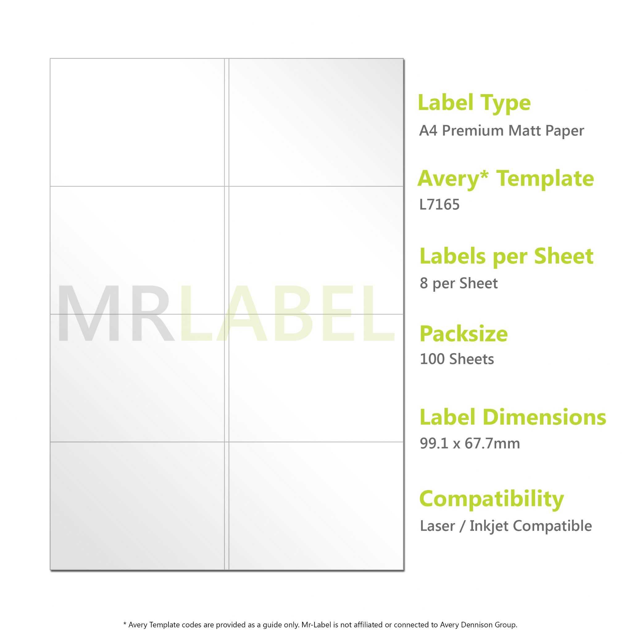 Avery Label 5264 Template – Calep.midnightpig.co In Labels 8 Per Sheet Template Word