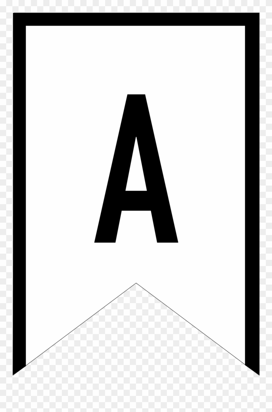 Banner Templates Free Printable Abc Letters – Triangle Pertaining To Free Printable Banner Templates For Word