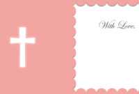 Baptism Invitation Templates Free Download - Calep intended for Blank Christening Invitation Templates