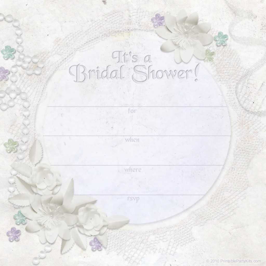 Best 48+ Bridal Shower Powerpoint Background On Hipwallpaper Throughout Blank Bridal Shower Invitations Templates
