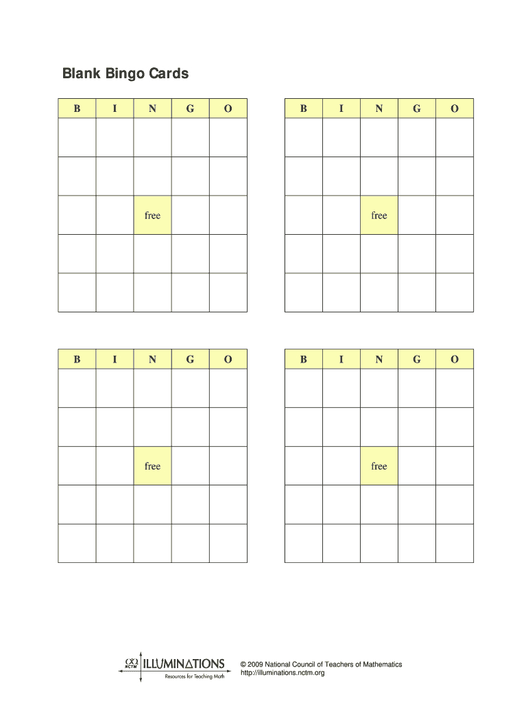 Blank Bingo Cards – Fill Out And Sign Printable Pdf Template | Signnow In Words Their Way Blank Sort Template