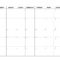 Blank Calendar Free Printable – Dalep.midnightpig.co Within Blank Calender Template