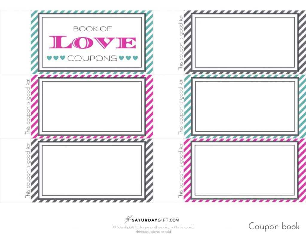Blank Coupon Book – Dalep.midnightpig.co Pertaining To Blank Coupon Template Printable