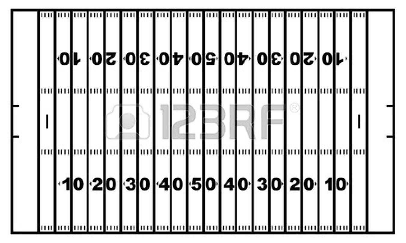 Blank Football Field Template | Free Download On Clipartmag Inside Blank Football Field Template