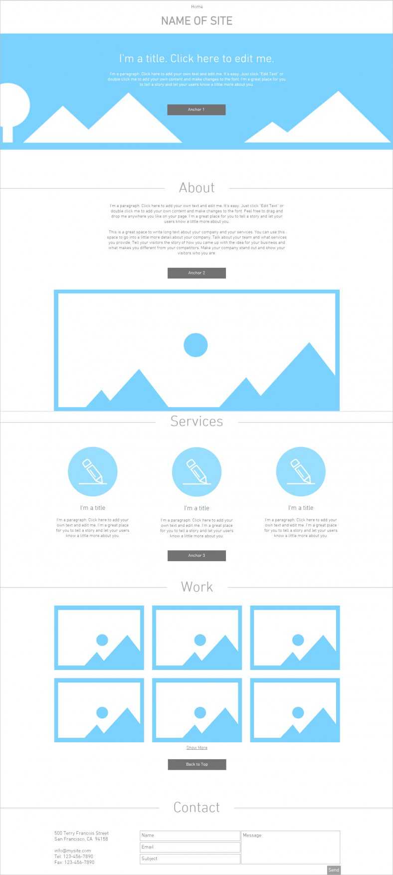 Blank Html5 Template – Calep.midnightpig.co With Regard To Html5 Blank Page Template