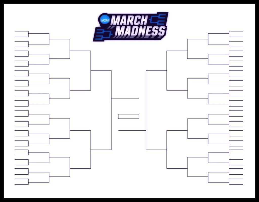 Blank March Madness Bracket Template - Dalep.midnightpig.co For Blank March Madness Bracket Template