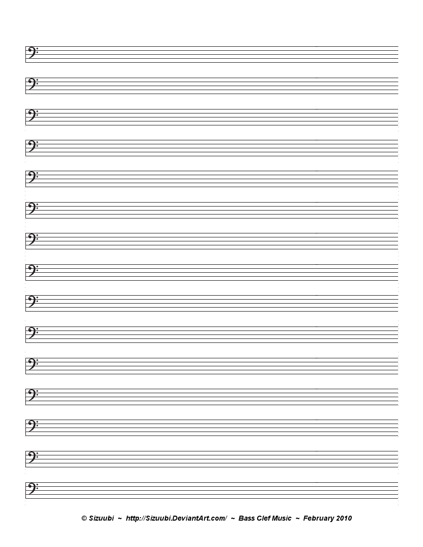 Blank Sheet Music Clipart Throughout Blank Sheet Music Template For Word