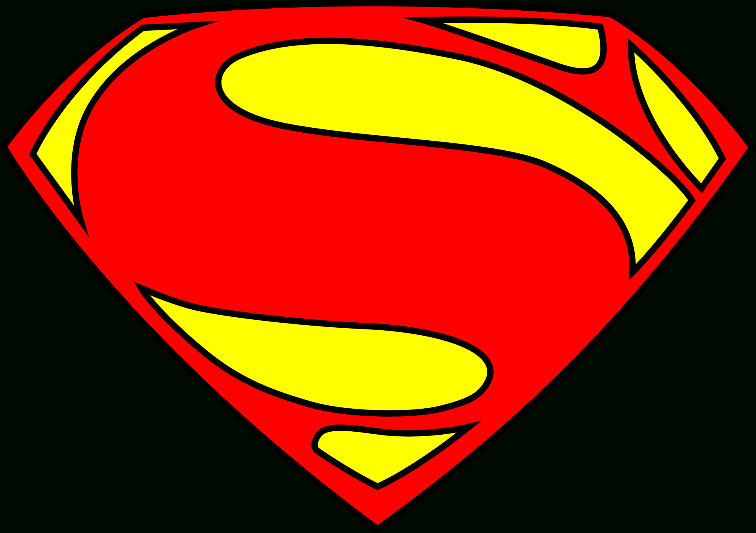 Blank Superman Logo Transparent & Png Clipart Free Download Pertaining To Blank Superman Logo Template