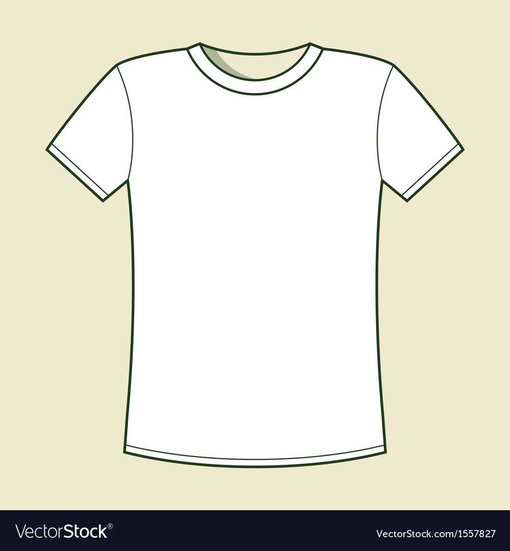 Blank T Shirt Template Inside Blank Tshirt Template Pdf