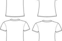Blank T-Shirts Template for Blank Tee Shirt Template