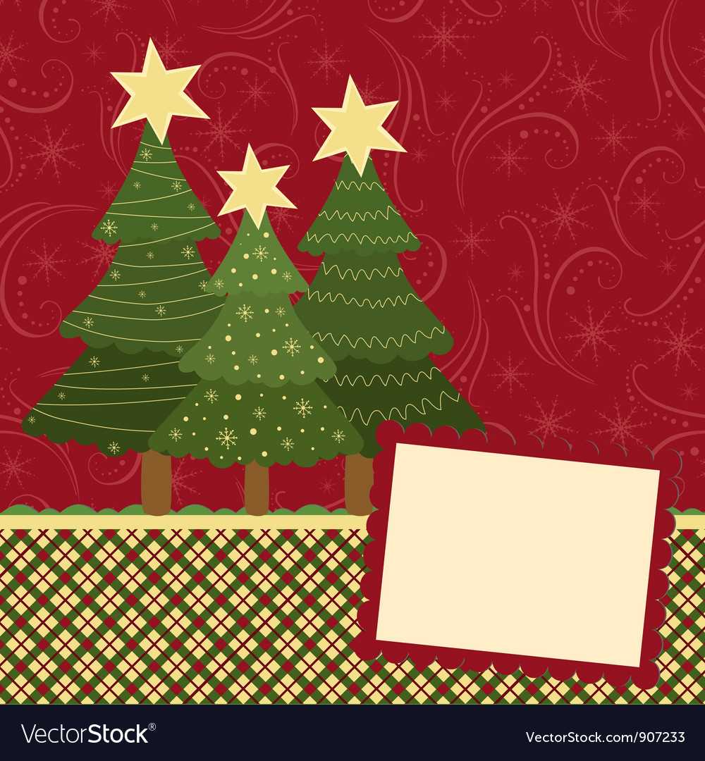 Blank Template For Christmas Greetings Card In Blank Christmas Card Templates Free