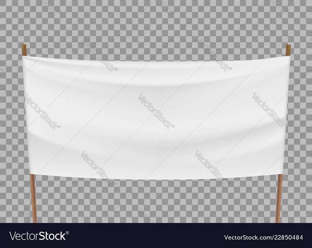 Blank Template Of White Banner Intended For Free Blank Banner Templates