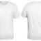 Blank V Neck Shirt Mock Up Template, Front And Back View, Isolated.. Inside Blank V Neck T Shirt Template