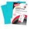 Blanks Usa Robin Egg Blue Small Door Hangers – 11 X 8 1/2 In 65 Lb Cover  Pre Cut 50 Per Package In Blanks Usa Templates