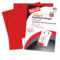 Blanks Usa Sumac Red Small Door Hangers – 11 X 8 1/2 In 65 Lb Cover 30%  Recycled Pre Cut 50 Per Package Inside Blanks Usa Templates