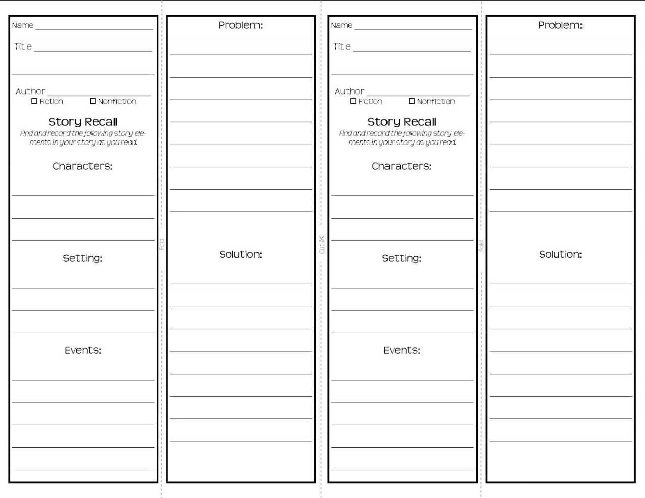 Bookmark Template For Word - Dalep.midnightpig.co With Free Blank Bookmark Templates To Print