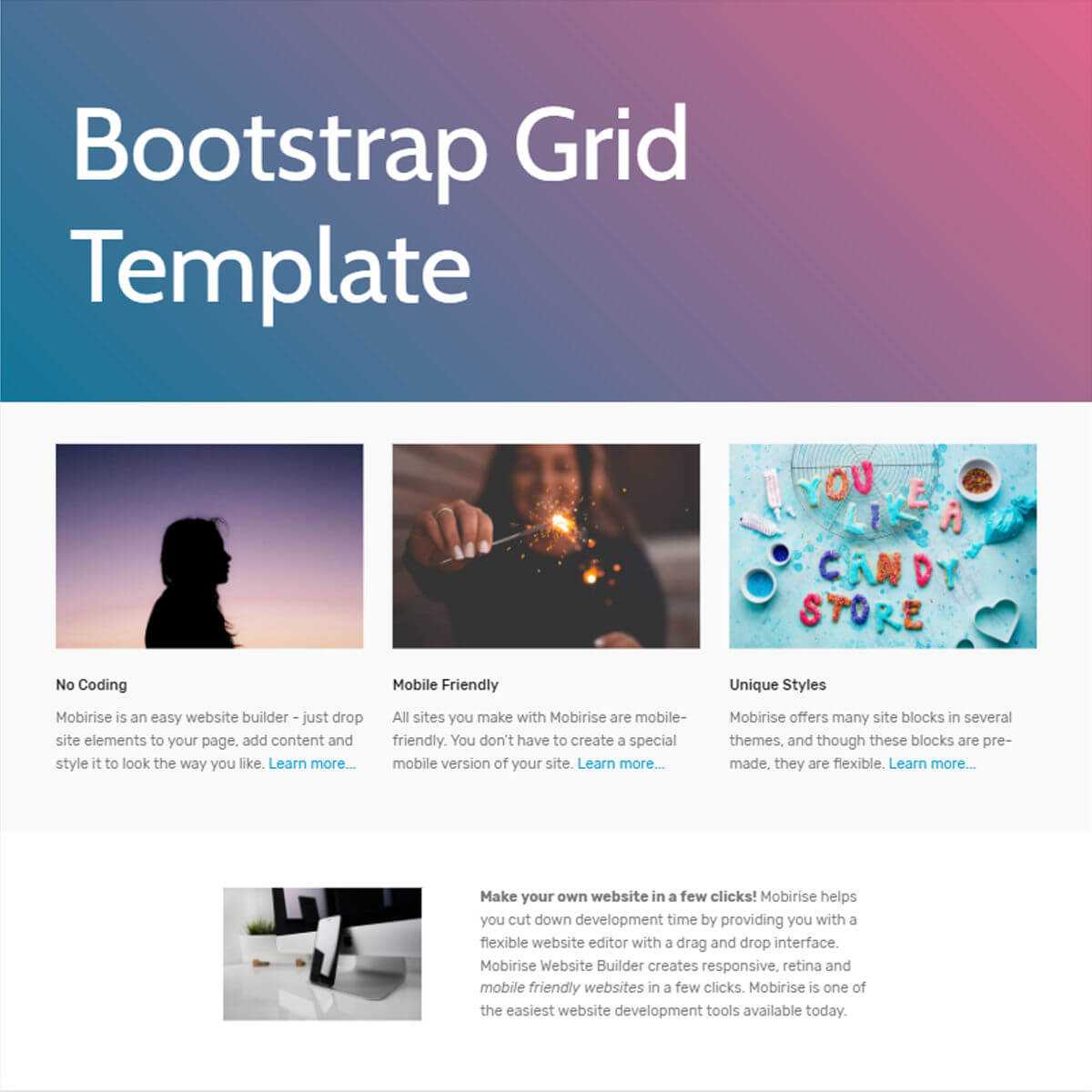 Bootstrap Html Templates Free Download – Calep.midnightpig.co Intended For Blank Html Templates Free Download