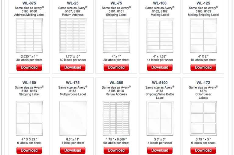 Box File Label Template – Printable Label Templates in Word Label ...