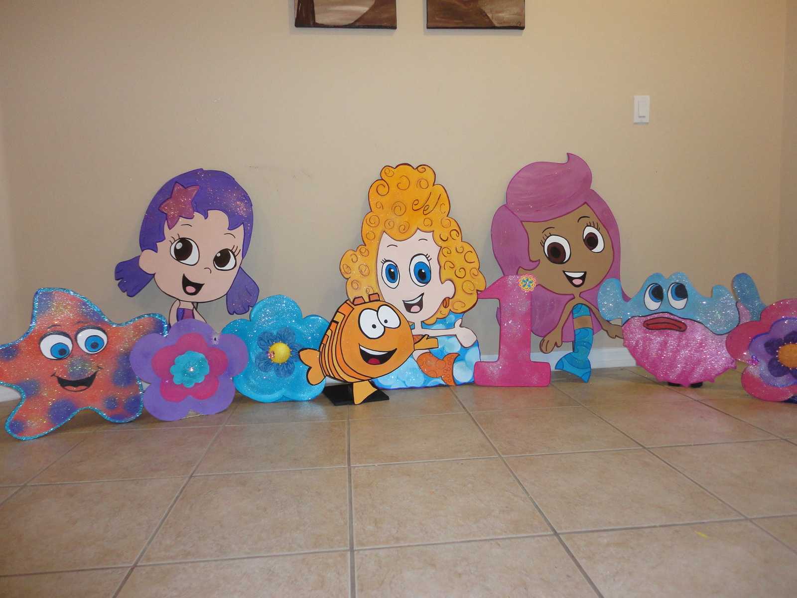 Bubble Guppies Birthday Decorations | Bob Doyle Home Inside Bubble Guppies Birthday Banner Template