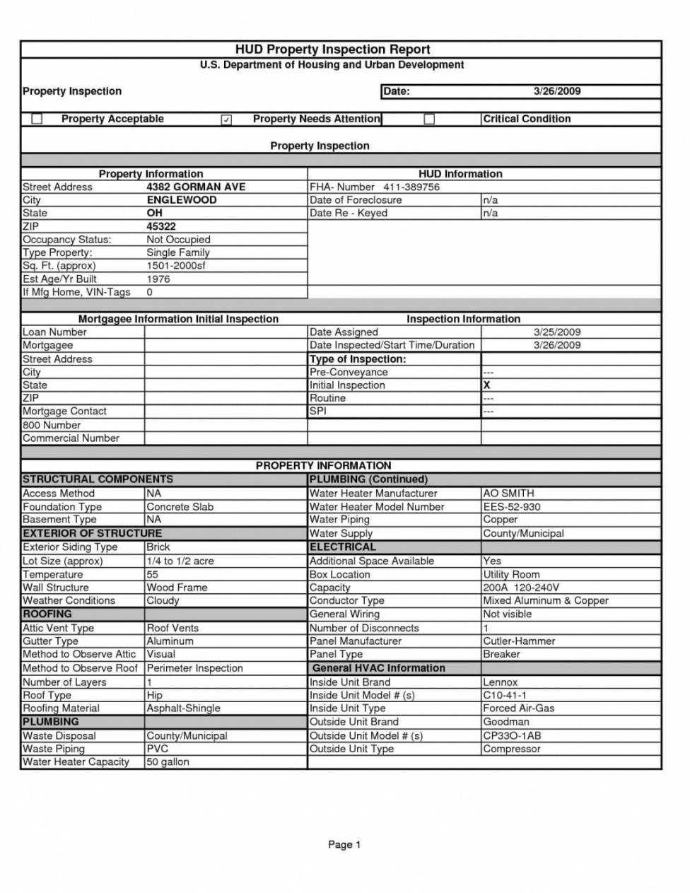 Building Inspection Report Sample And Template Free Nz Throughout Daily Inspection Report Template